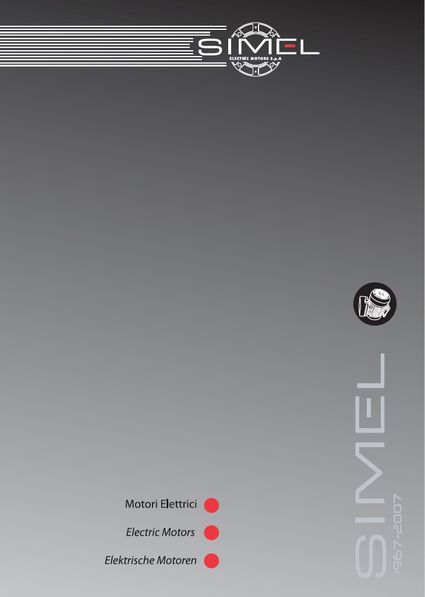 Каталог электродвигателей Simel