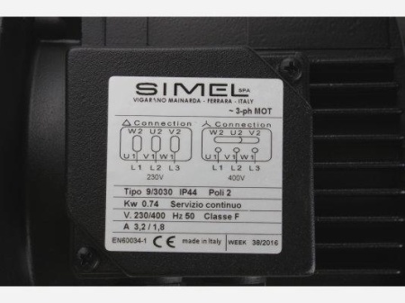 Электродвигатель Simel 9/3030, 740 Вт
